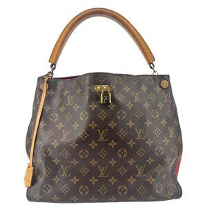 Louis Vuitton  Gaia Monogram Canvas Shoulder Bag Cerise